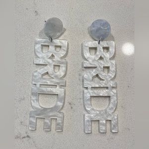 BRIDE earrings